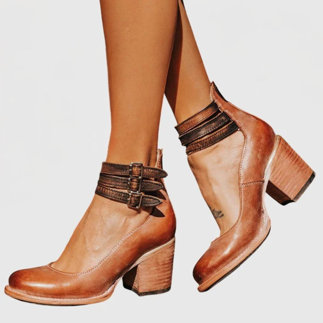 Sandales cuir élégantes femme design ergonomique confort chic été