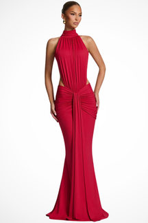 Robe de Soirée Élégante Femme | Design Dos Nu Sophistiqué