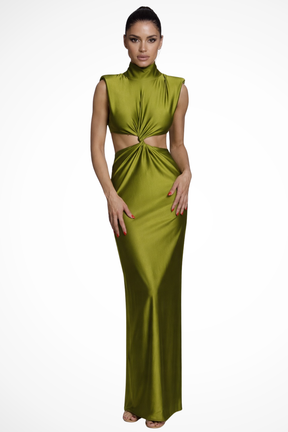 Robe Maxi Bodycon Femme | Élégante avec Détail Tordu