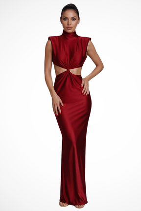 Robe Maxi Bodycon Femme | Élégante avec Détail Tordu