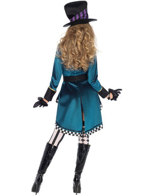 Costume d'Halloween pour Femmes - Ensemble Fantaisie avec Veste et Chapeau