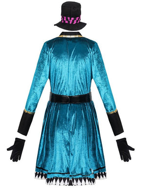 Costume d'Halloween pour Femmes - Ensemble Fantaisie avec Veste et Chapeau