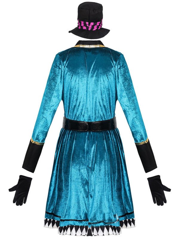 Costume d'Halloween pour Femmes - Ensemble Fantaisie avec Veste et Chapeau