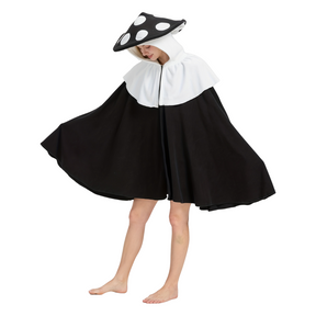 Cape de Costume Halloween Champignon - Design Fantasque et Confortable