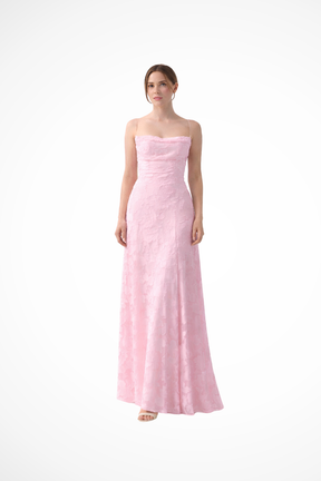 Robe Longue Élégante pour Femmes | Dos Lacé et Ajustable