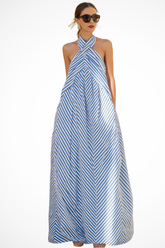 Robe Maxi Rayée Femme | Élégante et Légère pour l'Été