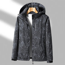 Veste Imperméable Légère pour Femmes - Capuche Ajustable et Poches Zippées