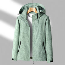 Veste Imperméable Légère pour Femmes - Capuche Ajustable et Poches Zippées