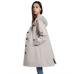 Veste de Pluie Imperméable pour Femmes - Légère et Coupe-Vent pour Activités Extérieures
