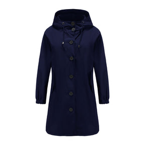 Veste de Pluie Imperméable pour Femmes - Légère et Coupe-Vent pour Activités Extérieures