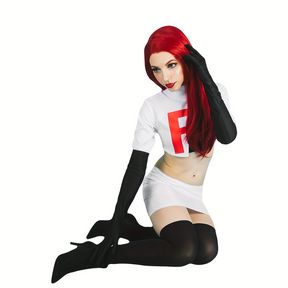 Costume d'Halloween Anime pour Femmes - Ensemble Confortable à Manches Longues
