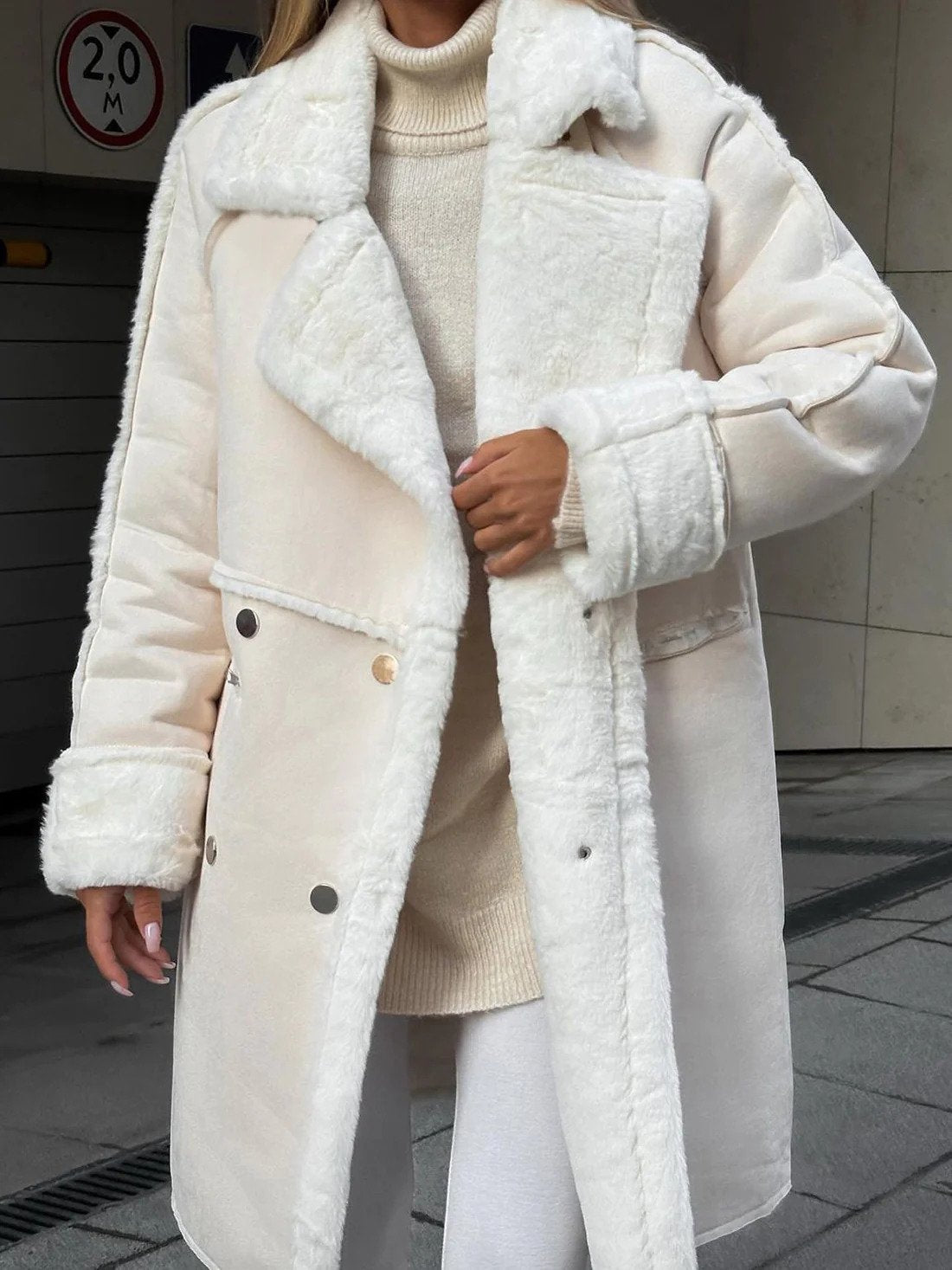 Cardigan Long en Suède pour Femmes - Élégant et Polyvalent pour l'Automne et l'Hiver