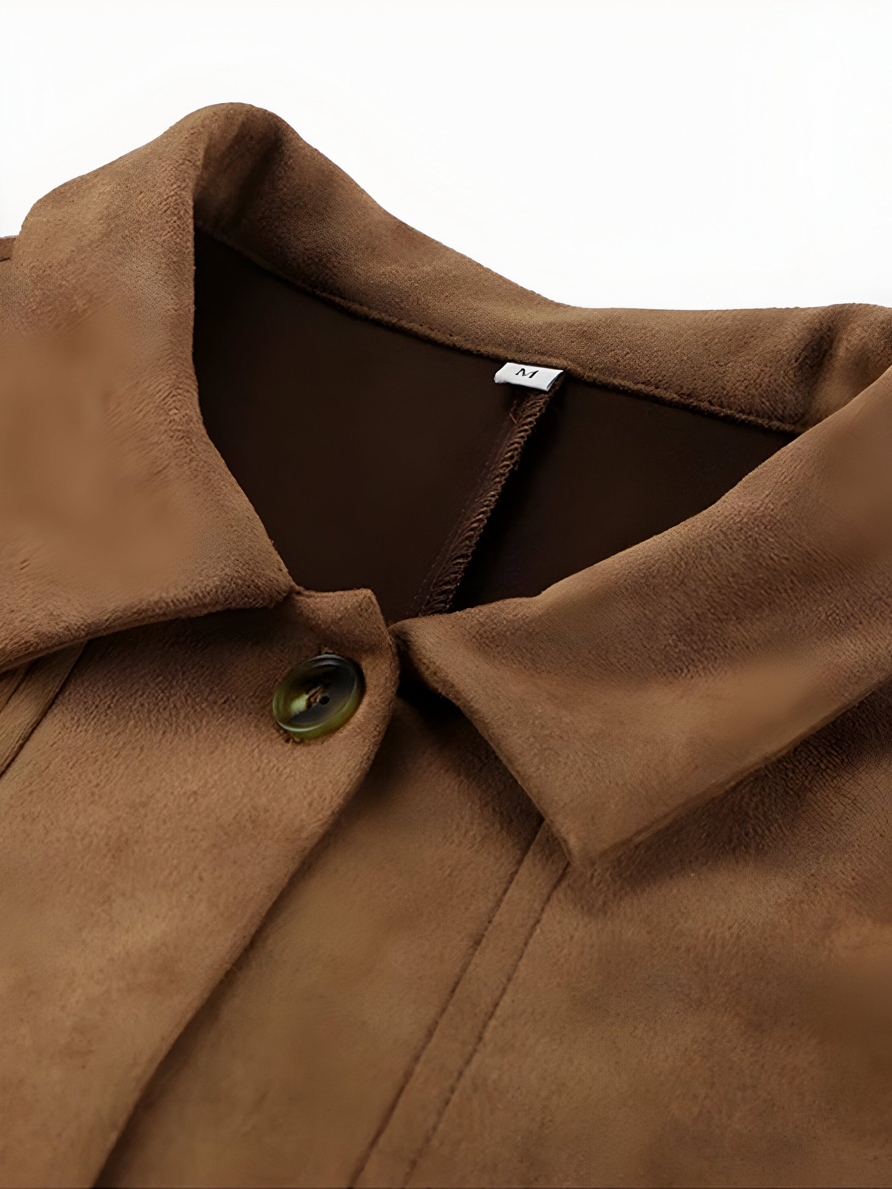 Veste Oversized Femme à Boutons - Confort Décontracté pour Printemps et Automne