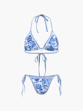 Bikini jersey col licou à séchage rapide femme boutons et style plage