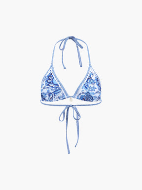 Bikini jersey col licou à séchage rapide femme boutons et style plage