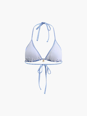 Bikini jersey col licou à séchage rapide femme boutons et style plage