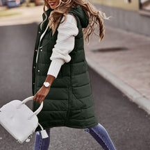 Gilet Long Oversize pour Femmes - Style Décontracté et Confortable