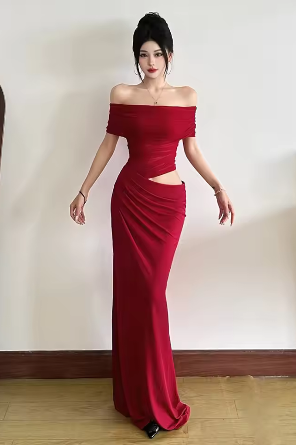 Robe de Soirée en Tulle | Silhouette Flatteuse et Élégante