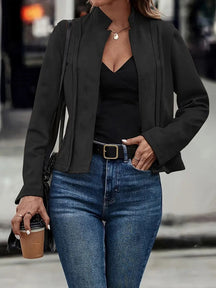 Veste Femme Slim Fit en Laine - Élégante et Confortable pour Automne/Hiver