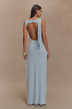 Robe Maxi Élégante Femme | Silhouette Bodycon Sans Dos