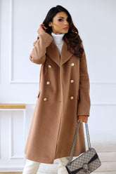 Manteau en Laine Long pour Femmes - Élégance et Chaleur en Hiver