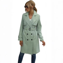 Manteau Long en Laine pour Femme - Élégance et Confort pour Saisons Froides