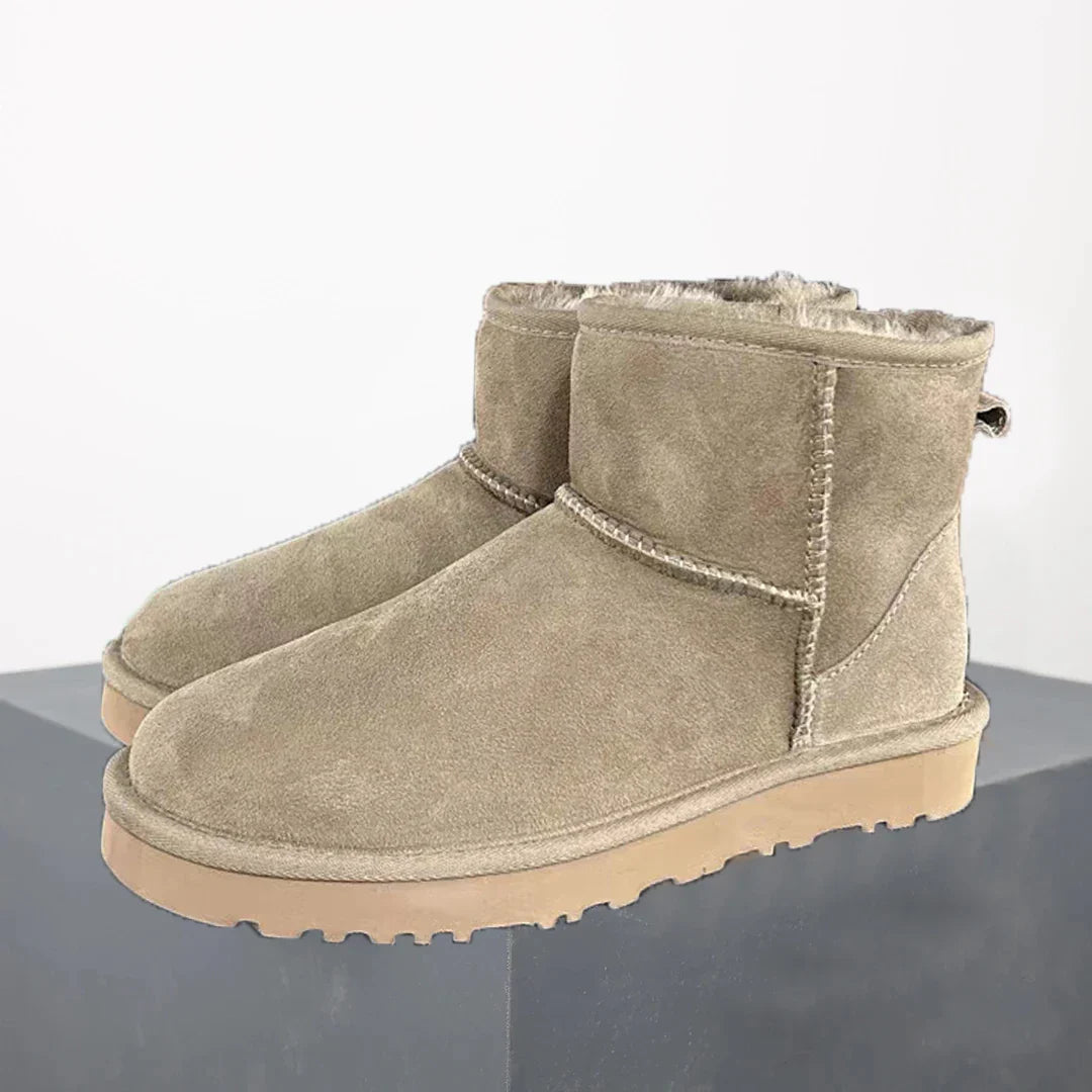 Bottes à Plateforme pour Femmes - Élégantes et Confortables avec Doublure en Fourrure