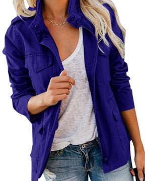 Veste Utilitaire Femme Confortable - Quatre Poches et Style Pratique