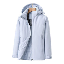Veste Imperméable pour Femmes - Capuche Détachable et Poches Zippées