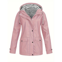 Manteau de Pluie Femme - Capuche Ajustable et Confort Décontracté