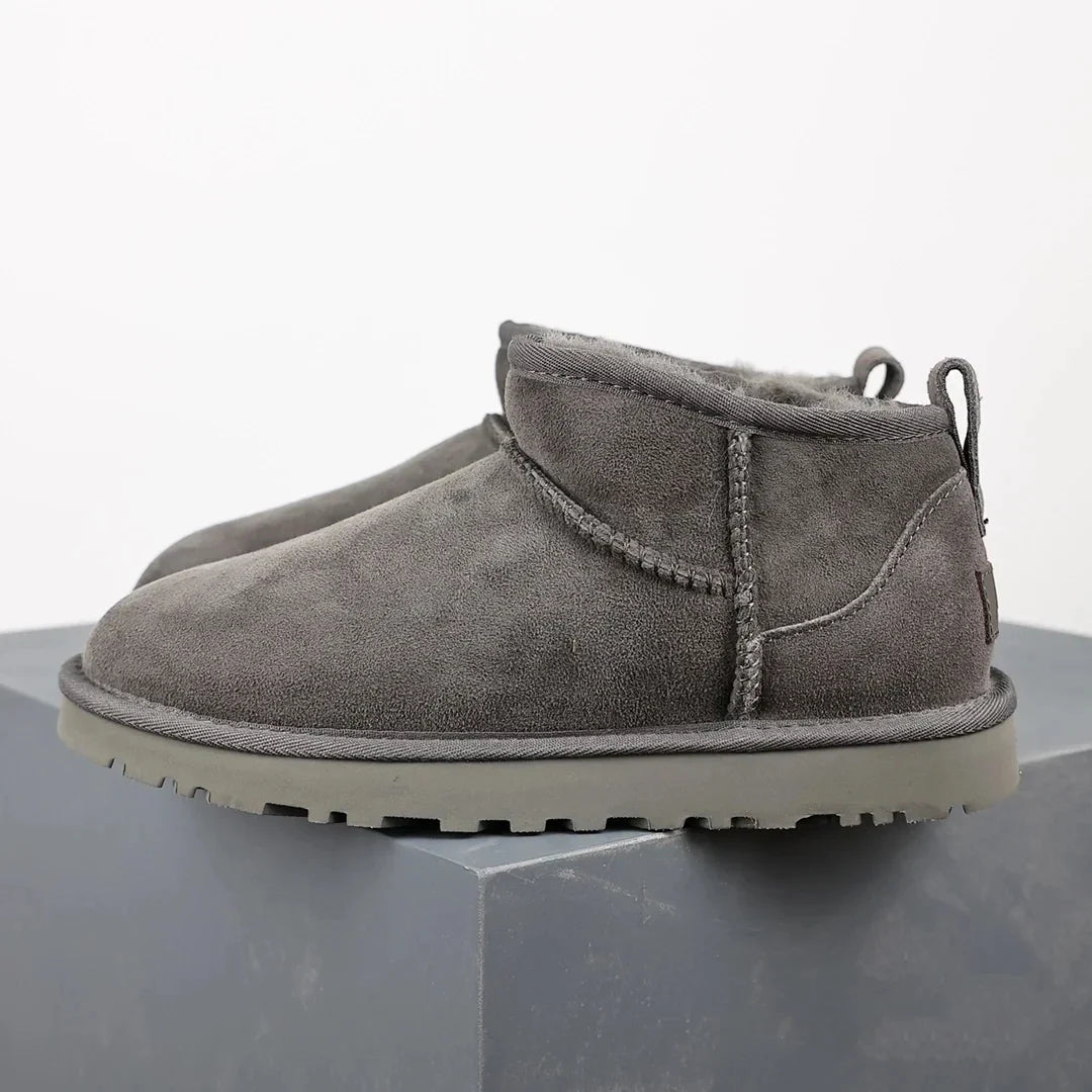 Bottes Cheville Hiver pour Femmes - Doublure en Fourrure Chaude et Élégante