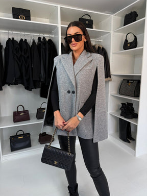 Manteau en Laine pour Femmes - Chic et Ample pour l'Hiver