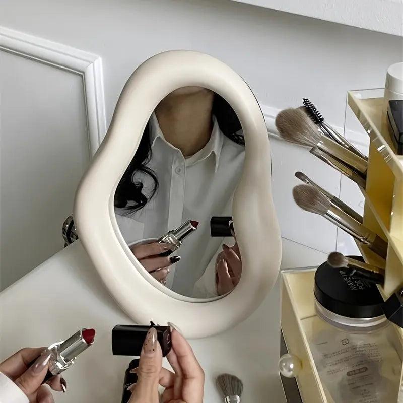 Miroir Vintage Artistique - Design Unique et Créatif pour Intérieur
