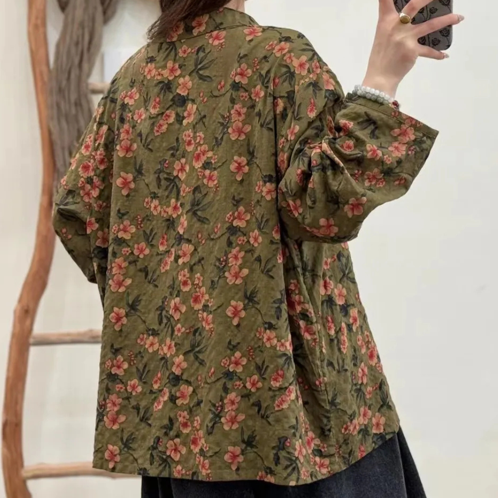 Chemisier Floral pour Femmes - Élégance et Confort au Quotidien