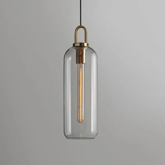 Lampe Suspendue en Verre - Élégante et Ajustable pour Intérieurs Modernes