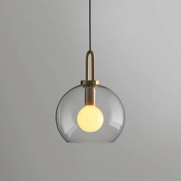 Lampe Suspendue en Verre - Élégante et Ajustable pour Intérieurs Modernes