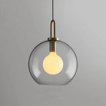 Lampe Suspendue en Verre - Élégante et Ajustable pour Intérieurs Modernes