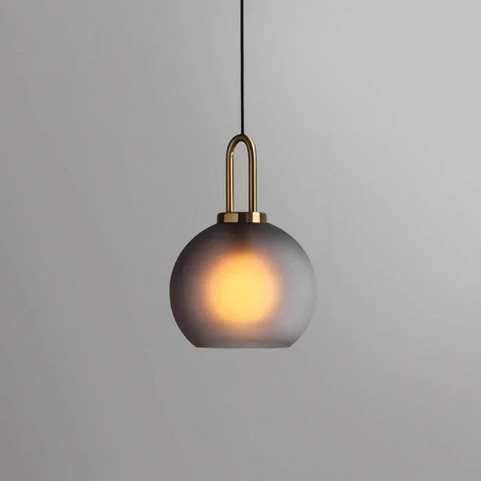 Lampe Suspendue en Verre - Élégante et Ajustable pour Intérieurs Modernes