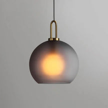 Lampe Suspendue en Verre - Élégante et Ajustable pour Intérieurs Modernes