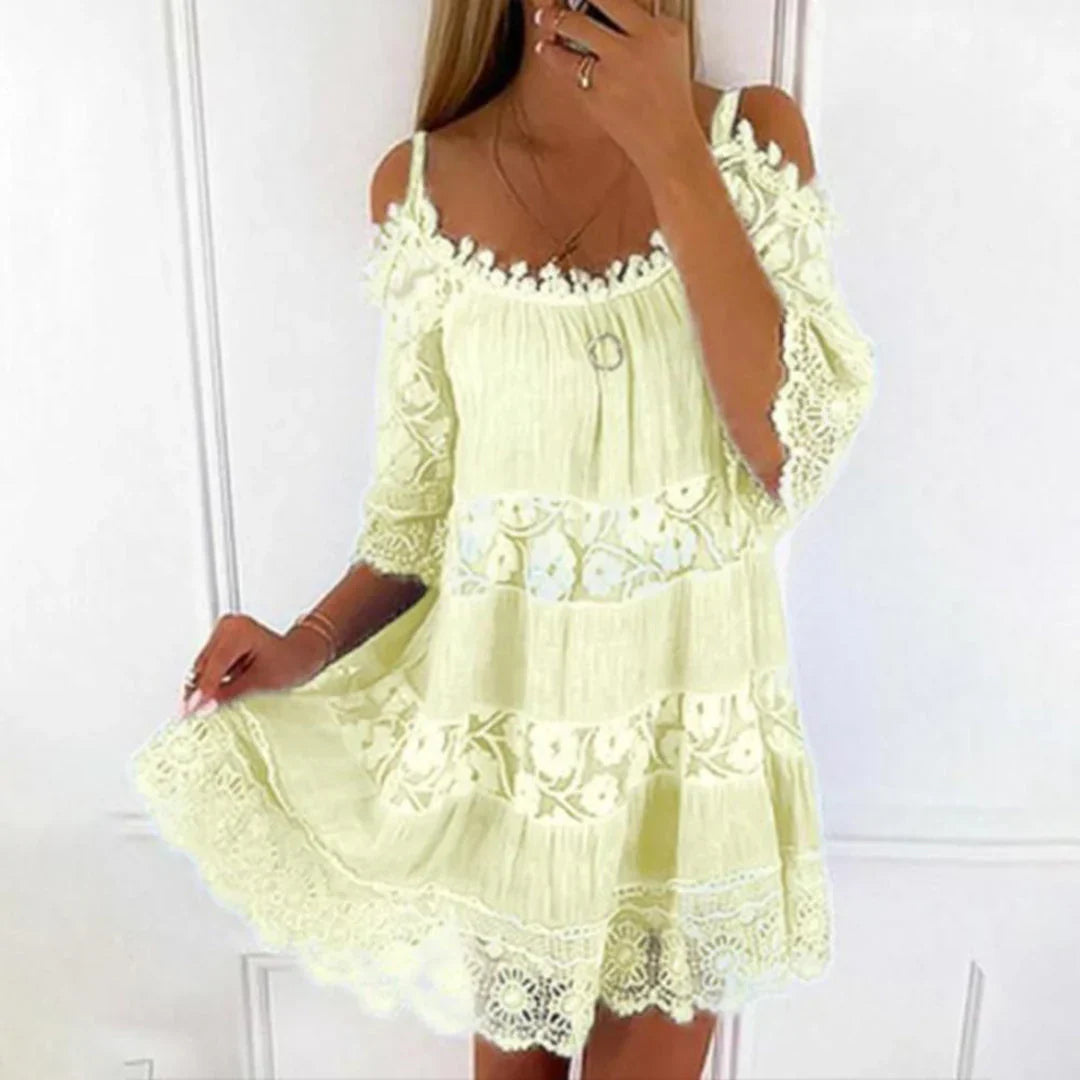 Robe d'Été Femme - Élégante et Confortable en Dentelle