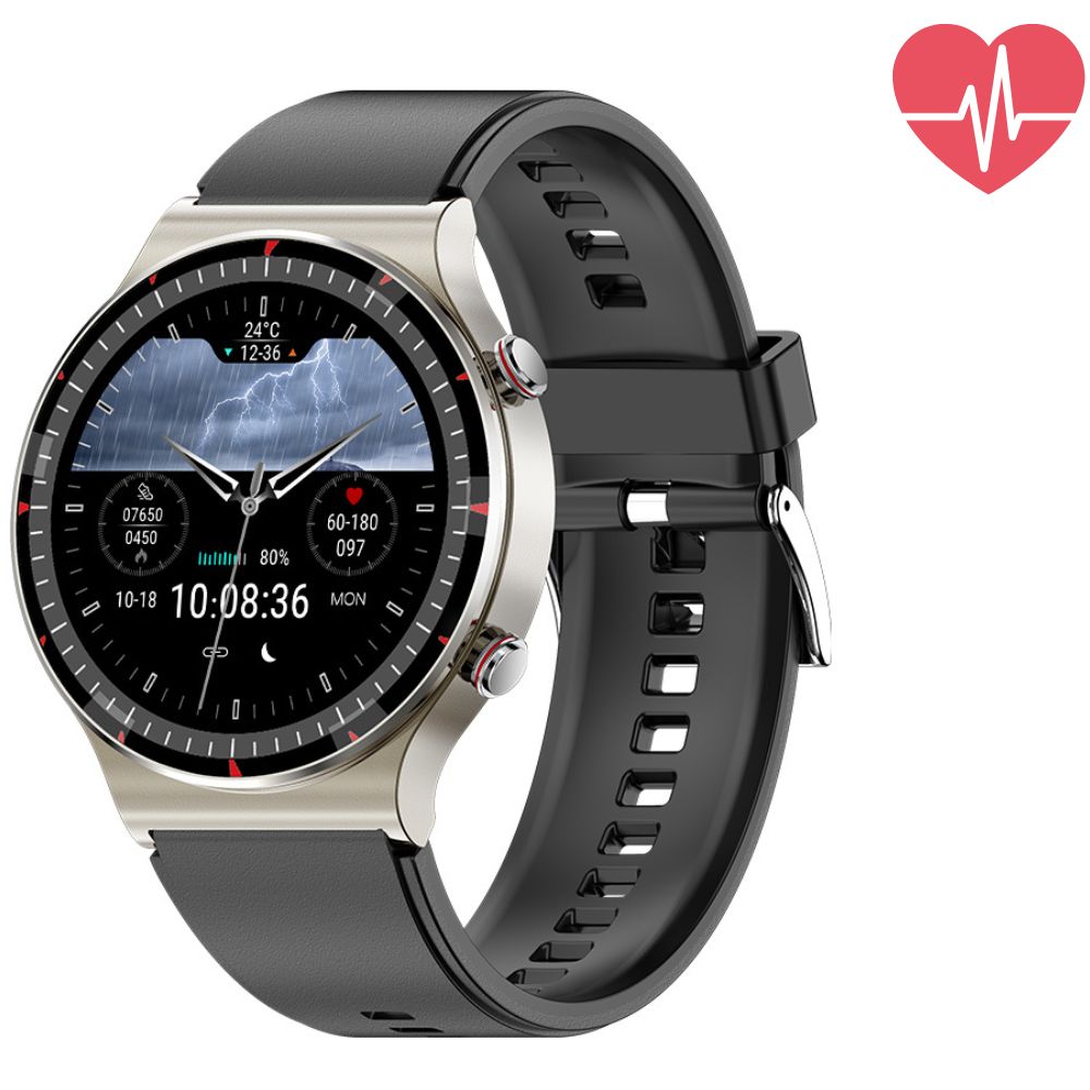 Montre Intelligente EKG PPG - Suivi de Santé et Activité Sportive