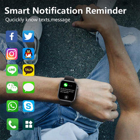 Montre Intelligente de Santé - Surveillance Glycémie, Tension et Sommeil