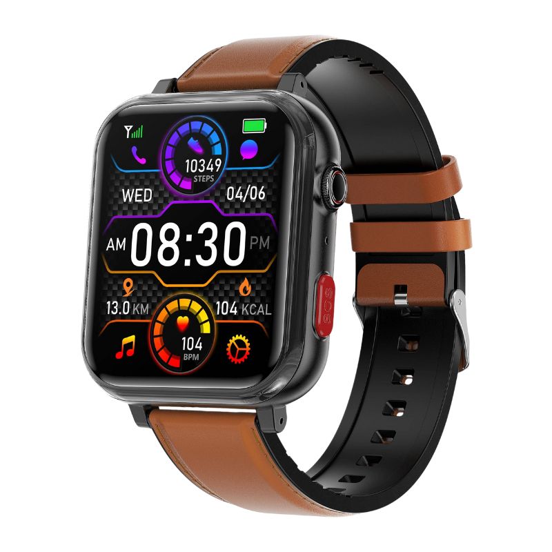 Montre Connectée Santé avec GPS - Fonction SOS et Suivi de Santé