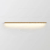 Lampe Murale LED en Bois - Éclairage Ambiant Minimaliste et Chaleureux