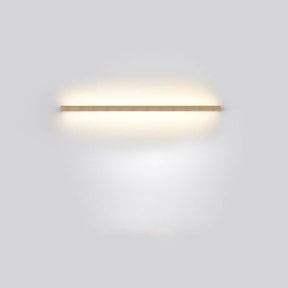 Lampe Murale LED en Bois - Éclairage Ambiant Minimaliste et Chaleureux