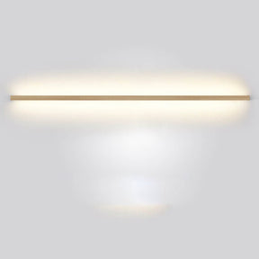 Lampe Murale LED en Bois - Éclairage Ambiant Minimaliste et Chaleureux