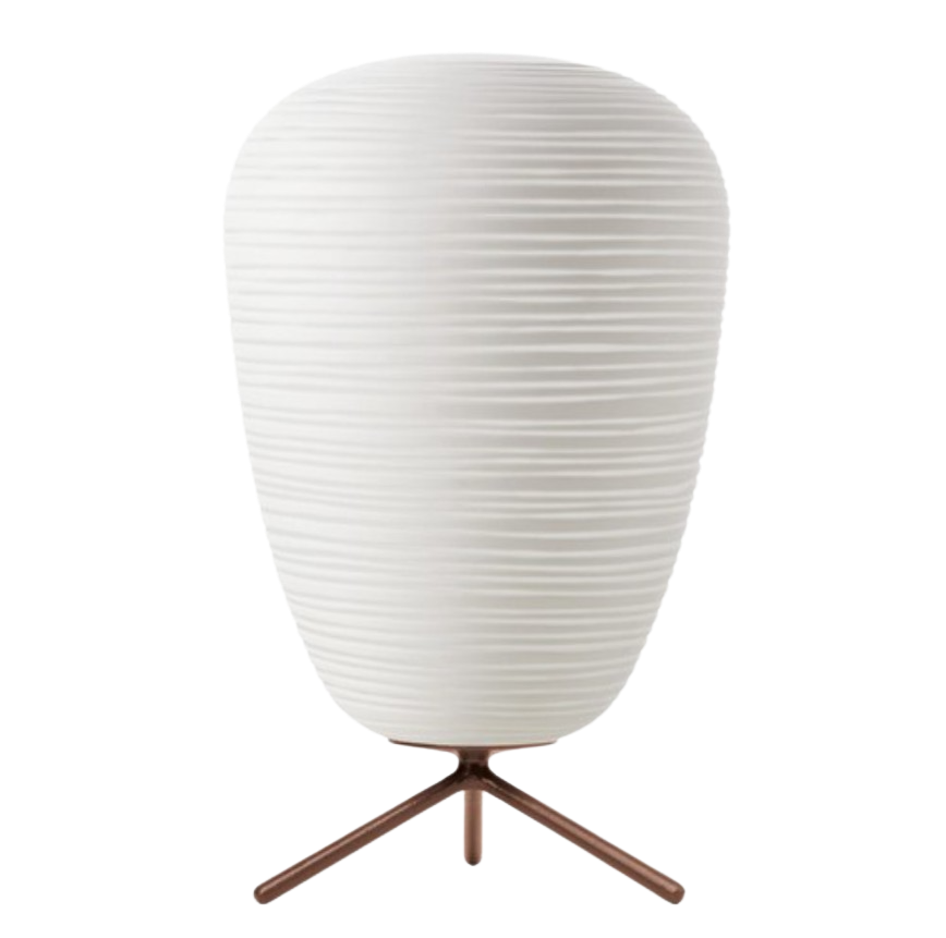Lampe de Table en Verre Soufflé - Éclairage Apaisant Inspiré du Japon