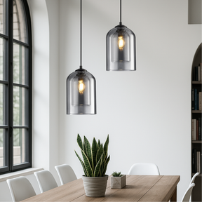 Lampe Suspendue en Verre Minimaliste - Design Élégant et Ambiance Cosy