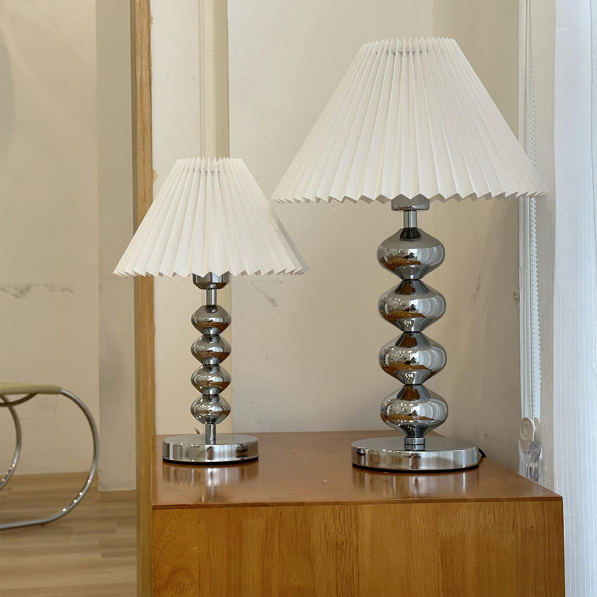 Lampe de Table Élégante - Style Vintage et Éclairage Doux