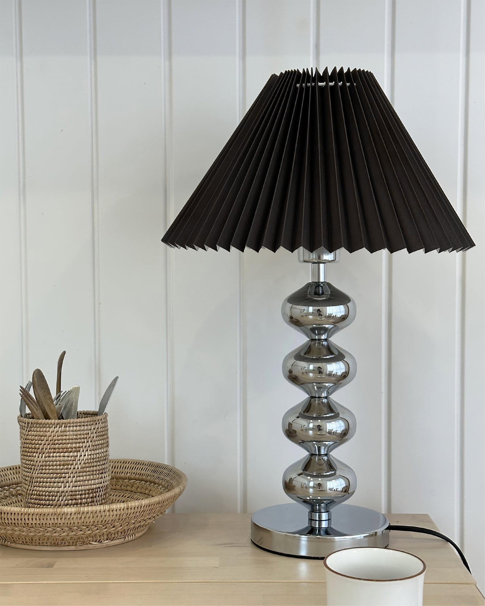 Lampe de Table Élégante - Style Vintage et Éclairage Doux